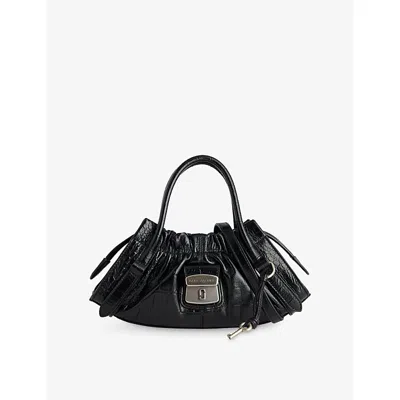 Marc Jacobs Womens Black Cristina Small Leather Shoulder Bag