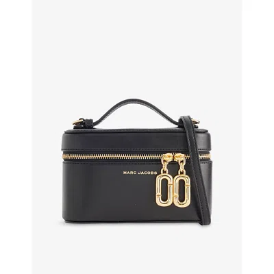 Marc Jacobs Womens Black Scene Vanity Leather Top-handle Bag