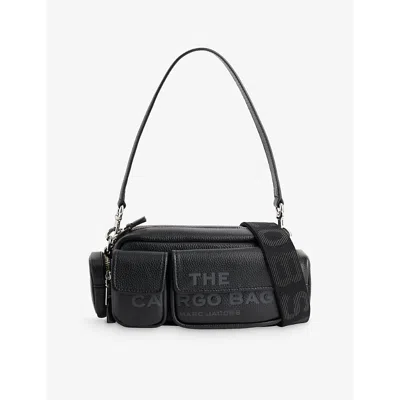 Marc Jacobs Womens  The Cargo Leather Shoulder Bag In Black