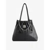 Marc Jacobs Womens Black The Cristina Leather Tote Bag In Black