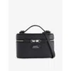 Marc Jacobs The Vanity Bag Black Crossbody Bag With Removable Shoulder Strap And Logo Lettering On The Front In  In Black