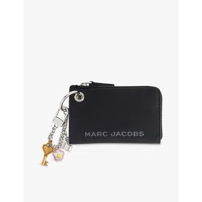 Marc Jacobs Womens The Leather Coin Purse Black