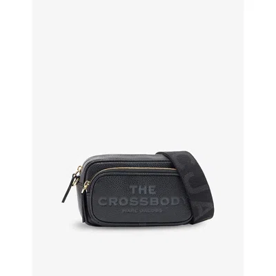Marc Jacobs Womens The Leather Crossbody Bag Black