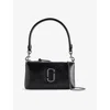 Marc Jacobs Womens Black The Snapshot Dtm Convertible Leather Shoulder Bag