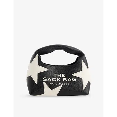 Marc Jacobs Womens  The Mini Sack Bag In Black/white
