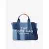 Marc Jacobs Womens Blue Denim The Small Tote Denim Cross-body Bag In Blue