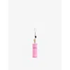 Marc Jacobs Womens Bow Pink The Lipstick Case Leather Charm