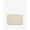 Marc Jacobs Leather Shoulder Bag Adjustable Detachable Strap In White