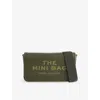 Marc Jacobs Womens Forest Green The Mini Leather Cross-body Bag In Green