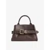 Marc Jacobs Womens Ganache The Dakota Small Leather Satchel In Brown