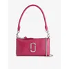 Marc Jacobs Womens Lipgloss Pink The Snapshot Convertible Leather Shoulder Bag