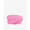 Marc Jacobs Womens Bow Pink The Beauty Bag Leather Pouch In Pink