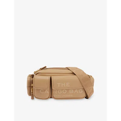 Marc Jacobs Womens  The Cargo Leather Shoulder Bag In Camel