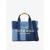 Marc Jacobs Womens Blue Denim The Medium Tote Denim Bag In Blue