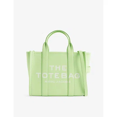 Marc Jacobs Womens The Medium Tote Leather Bag Peppermint