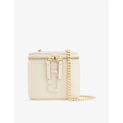 Marc Jacobs Womens Cloud White The Mini Vanity Leather Cross-body Bag