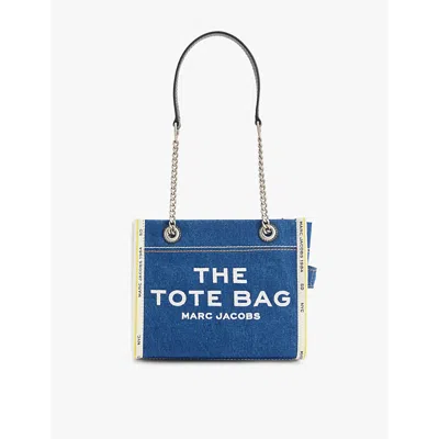 MARC JACOBS WOMENS DARK WASH THE SMALL TOTE