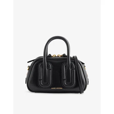 Marc Jacobs Womens Micro Bauletto Leather Top-handle Bag Black
