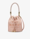 Marc Jacobs The Bucket Leather Top Handle Bag In 624