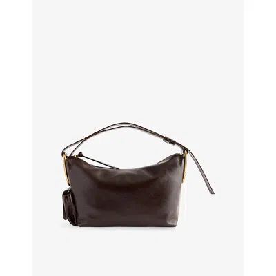 Marc Jacobs Womens Scene Large Leather Shoulder Bag Fondant