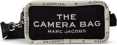 Pre-owned Marc Jacobs Womens The Jacquard Camera Bag - Black