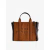 Marc Jacobs Womens Copper The Medium Suede Tote Bag In Brown
