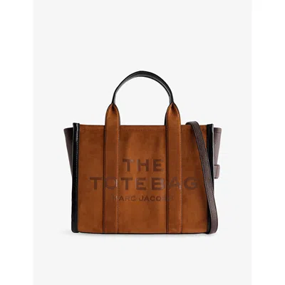 Marc Jacobs Womens Copper The Medium Suede Tote Bag In Brown