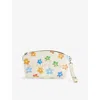 Marc Jacobs Womens White Multi The Wild Daisy Beauty Leather Bag