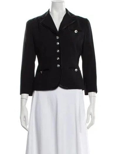 Pre-owned Marc Jacobs Wool Blazer In Black/grey