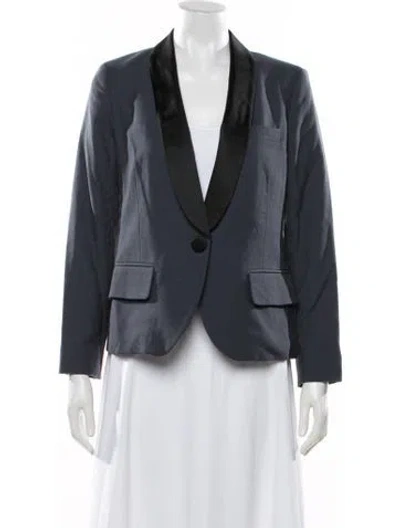 Pre-owned Marc Jacobs Wool Blazer In Blue