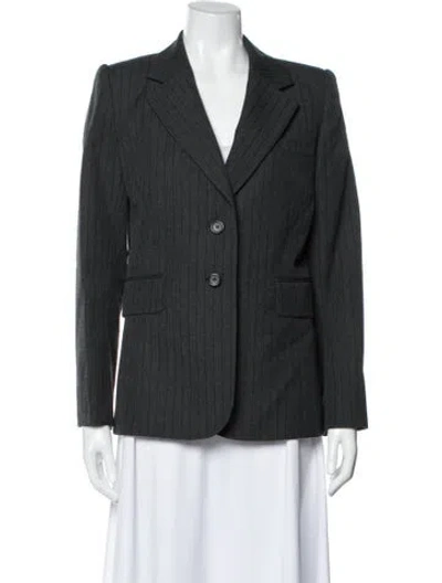 Pre-owned Marc Jacobs Wool Blazer In Grey