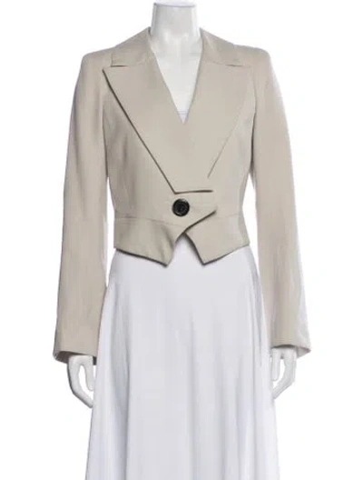 Pre-owned Marc Jacobs Wool Blazer In Neutral