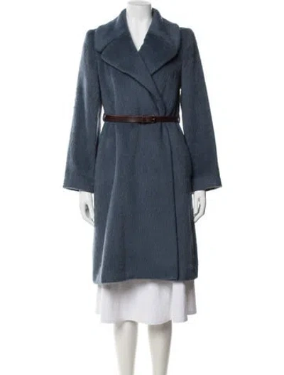 Pre-owned Marc Jacobs Wool Coat In Blue