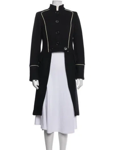 Pre-owned Marc Jacobs Wool Coat In Blue