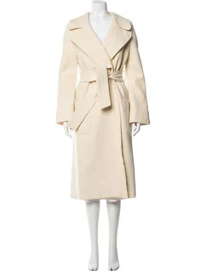 Pre-owned Marc Jacobs Wool Coat In Neutrals