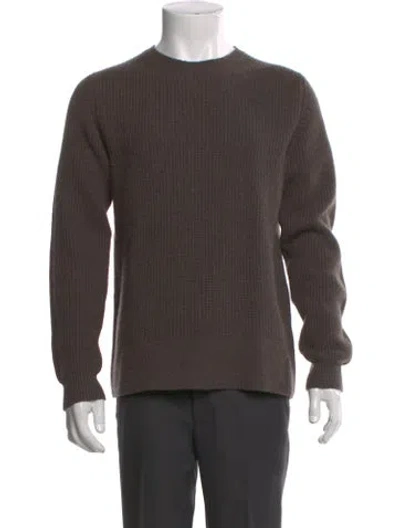 Pre-owned Marc Jacobs Wool Crew Neck Pullover In Gray