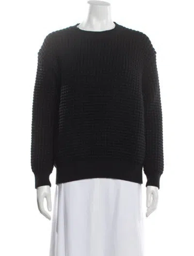 Pre-owned Marc Jacobs Wool Crew Neck Sweater In Blue