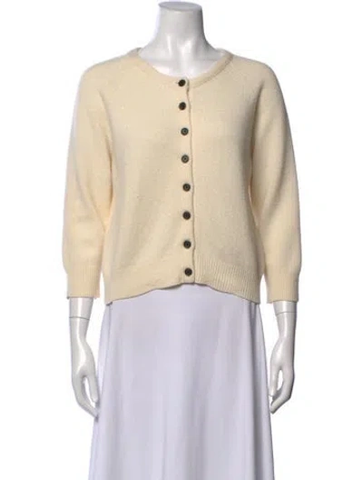 Pre-owned Marc Jacobs Wool Crew Neck Sweater In Neutrals