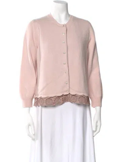 Pre-owned Marc Jacobs Wool Crew Neck Sweater In Pink