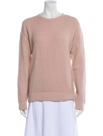 Pre-owned Marc Jacobs Wool Crew Neck Sweater In Pink