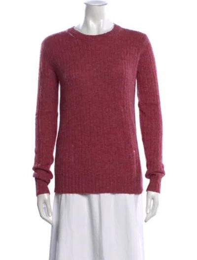 Pre-owned Marc Jacobs Wool Crew Neck Sweater In Pink