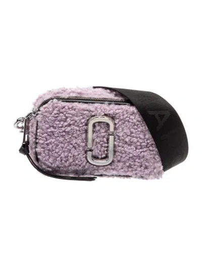 Pre-owned Marc Jacobs Wool Crossbody Bag W/ Tags In Purple