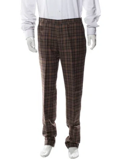 Pre-owned Marc Jacobs Wool Dress Pants W/ Tags In Brown