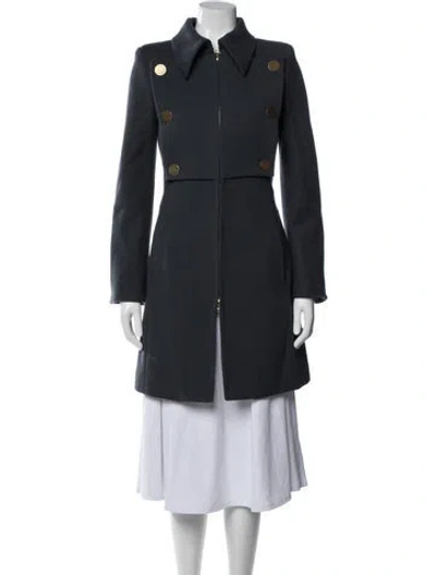 Pre-owned Marc Jacobs Wool Jacket In Blue