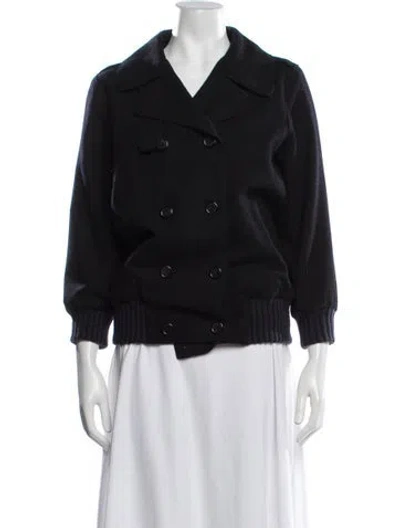 Pre-owned Marc Jacobs Wool Jacket In Blue