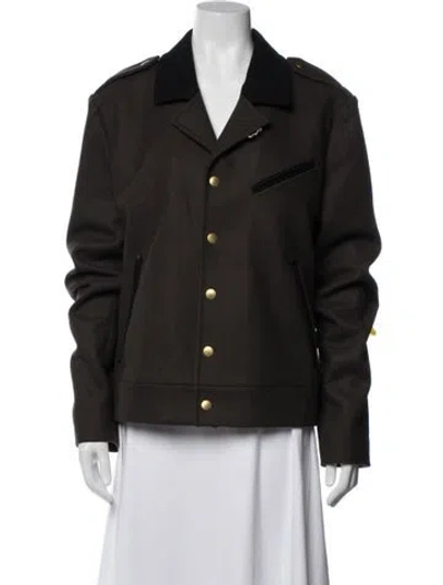 Pre-owned Marc Jacobs Wool Jacket In Brown/green