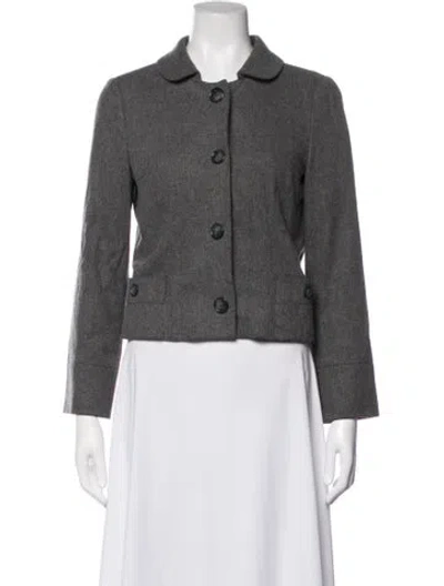 Pre-owned Marc Jacobs Wool Jacket In Grey