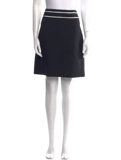 Pre-owned Marc Jacobs Wool Knee-length Skirt In Black