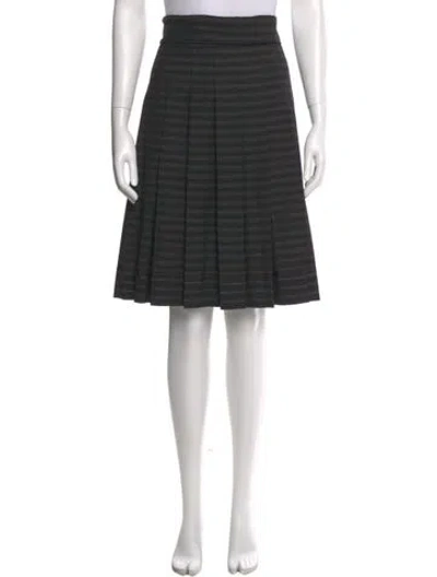 Pre-owned Marc Jacobs Wool Knee-length Skirt In Black