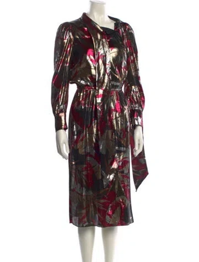 Pre-owned Marc Jacobs Wool Long Dress